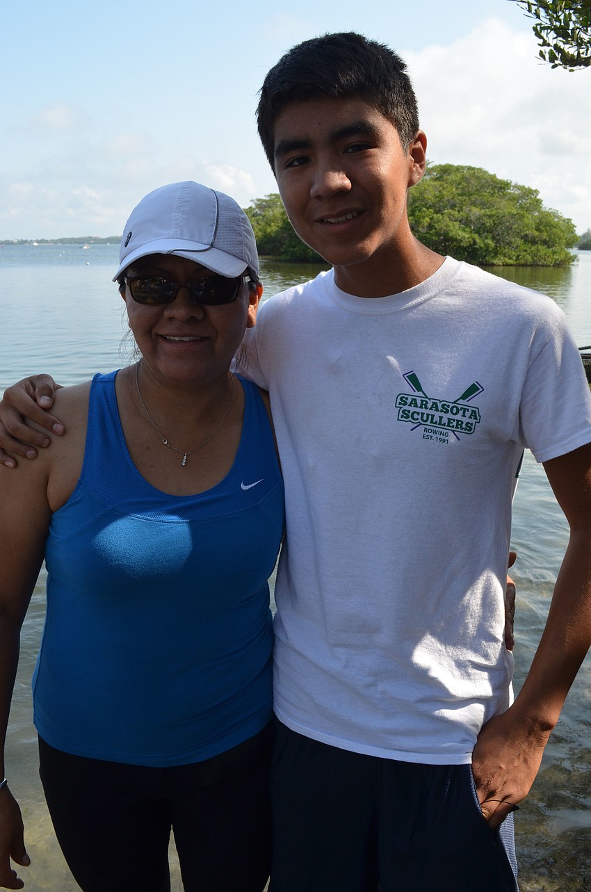 Veronica Zuniga and Dante