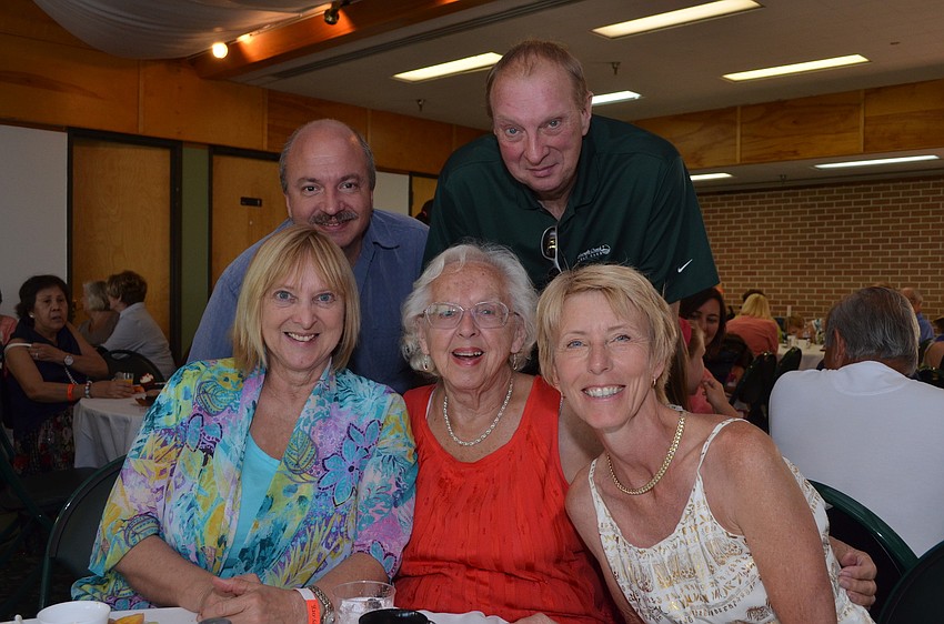 Rob and Judy Rousseau with Judyâ€™s mother Bonnie Ochiltree, Judyâ€™s brother Jim Ochiltree and his wife Dianne