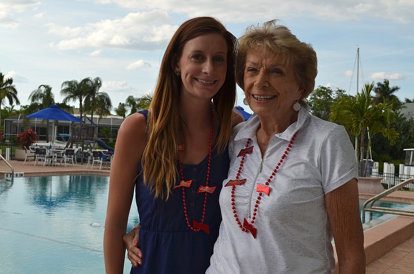 Shayne Woodward and Grandma Rama Nilsen