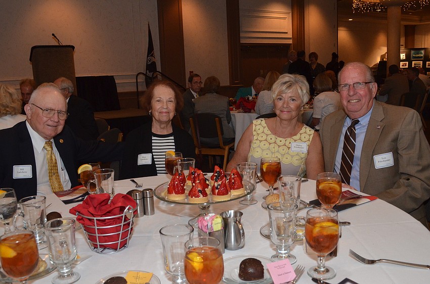 Len and Christa Frielander with Mary and Bill Lafollette