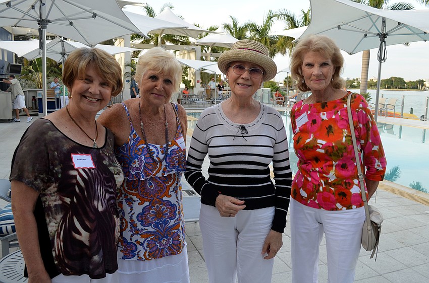 Alex Popel, Regina Brown, Zenobia Davis and Barbara Burkett
