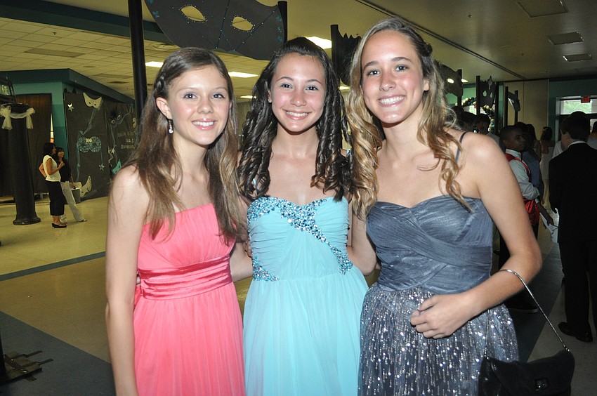 Melanie Doty, Alexandra Otero and Samantha Murphy