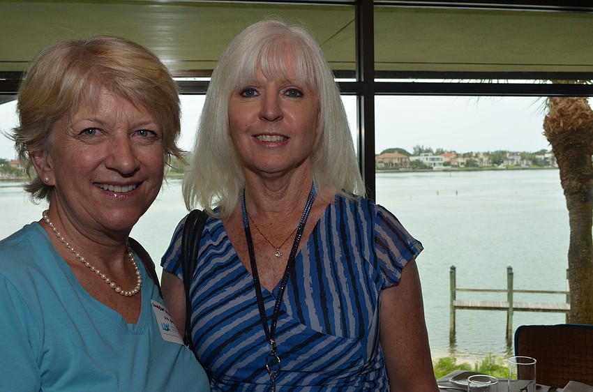 060413 Liz Yerkee - Debra Fortosis.JPG
Liz Yerkee of Longboat Massage and Debra Fortosis of Elite Family Care