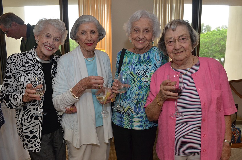 Jeanne Nunn, Pauline Nichols, Norma Compton and Ila Preti