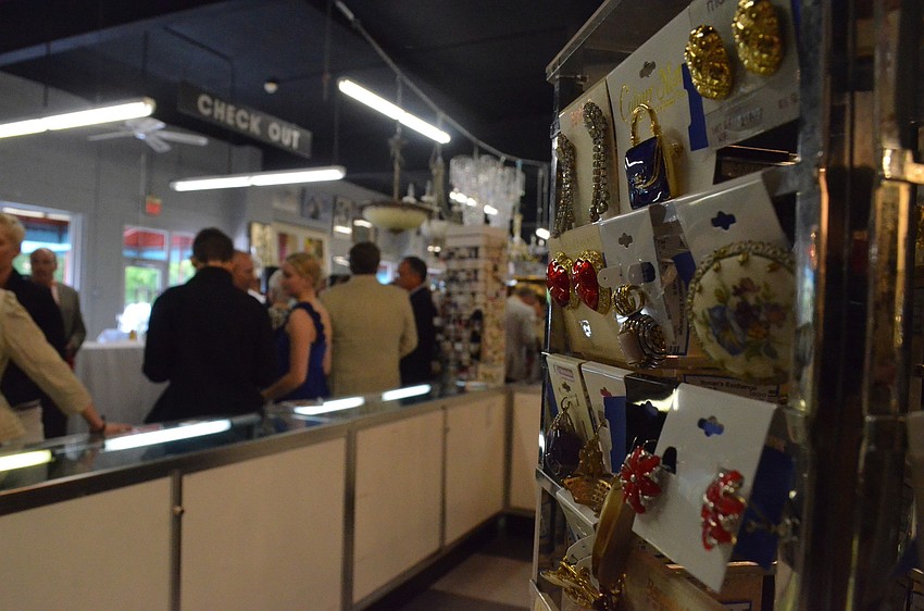 Community members mingled at the Womenâ€™s Exchange Awards Ceremony. Since their remodel in September of 2011 the Womenâ€™s Exchange has given $578,000 in grants and scholarships to the local community.