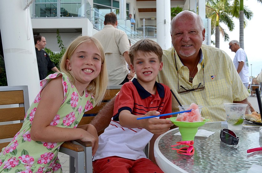 Charlotte and Sean Donelson with Mike Saalwaechter