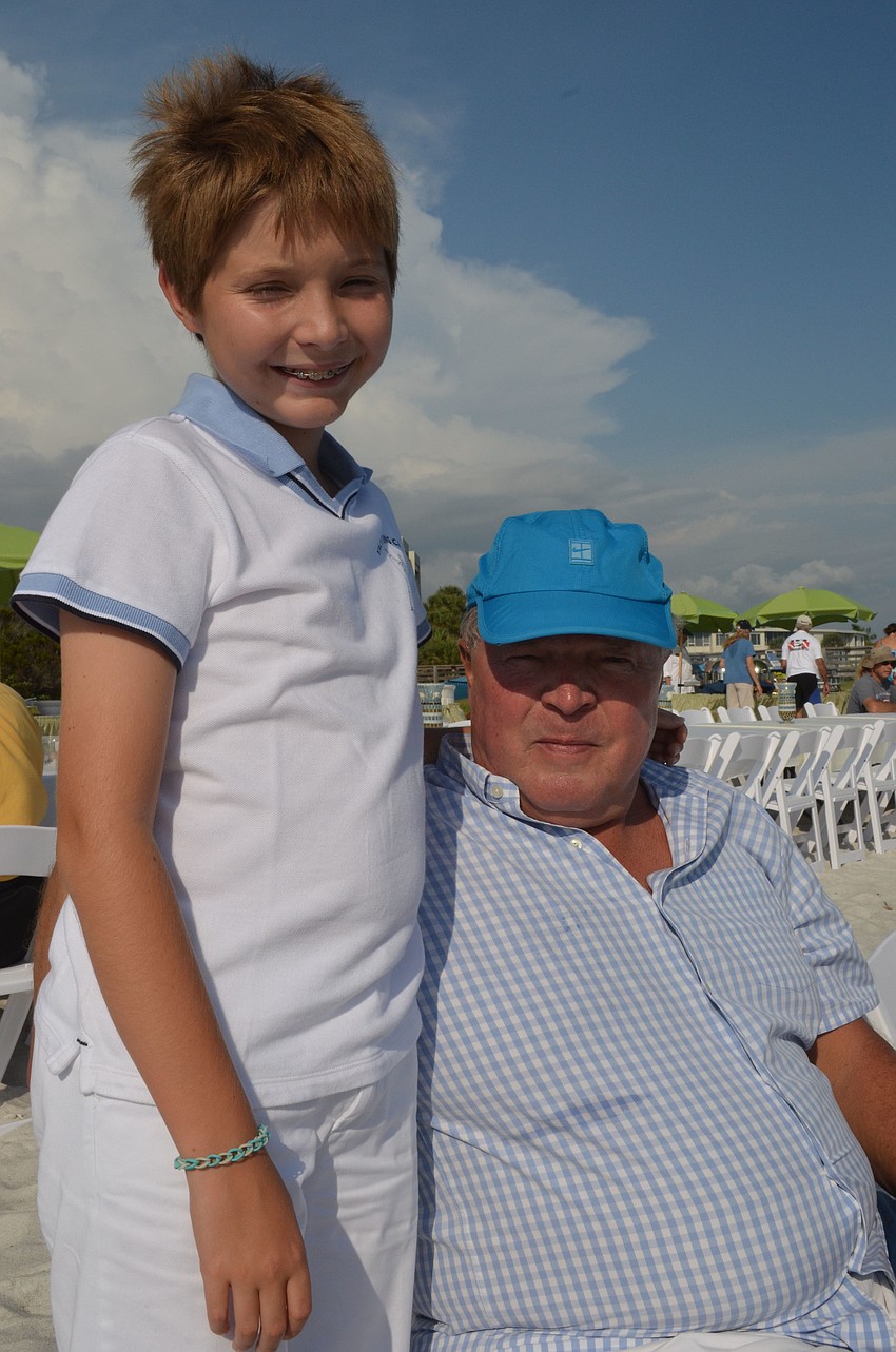 Edward Hamburger celebrated Fatherâ€™s Day with his dad Robert. They have been Longboat Key residents for four years.