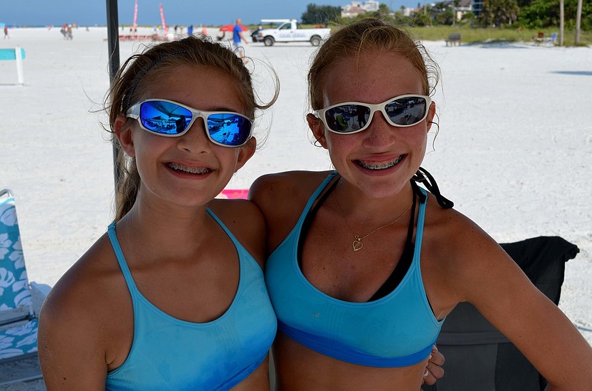 Kamdyn Mohr and Emma Sammartano