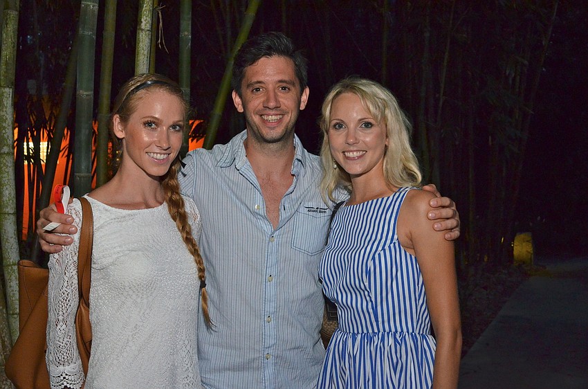 Danielle Brown, Steen Windsor and Christine Peixoto