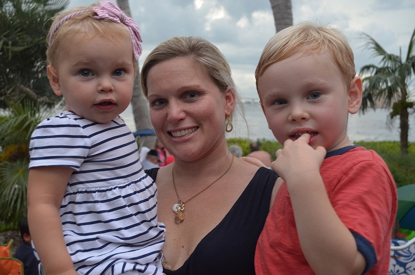 Caroline, Meredith and William Piazza