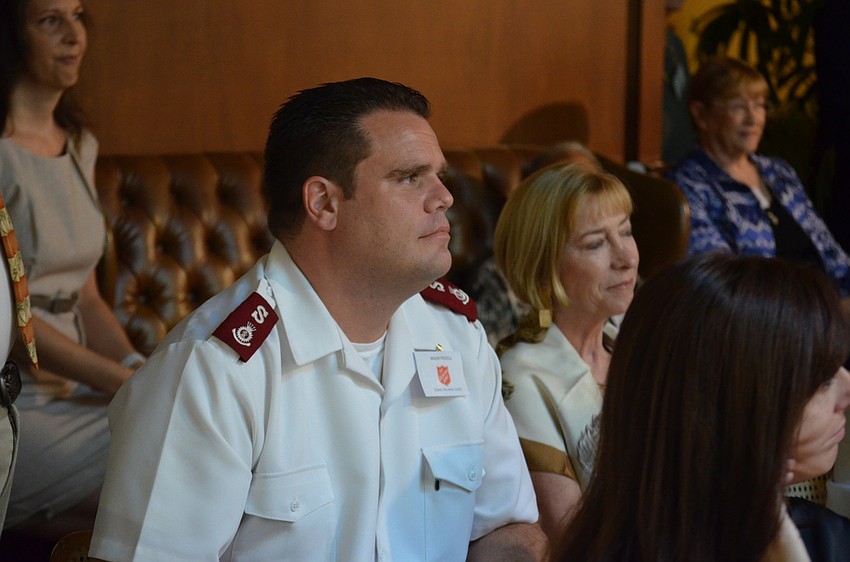 Ethan Frizzell of the Salvation Army of Sarasota