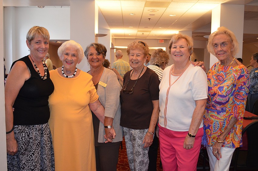Carol Arscott, Virginia Page, Rhoda Beningson, Marcia Shepard, Suzanne Freund and Joanne Hastings