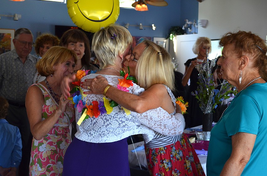 Every guest wanted to give Pennie Williams love on her special day