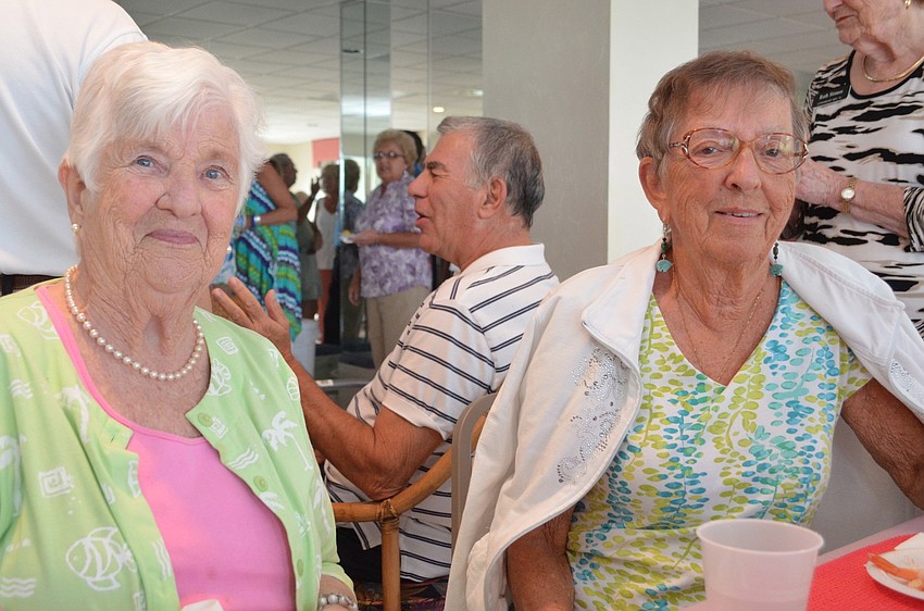 Barbara Bishop and Jane Webb