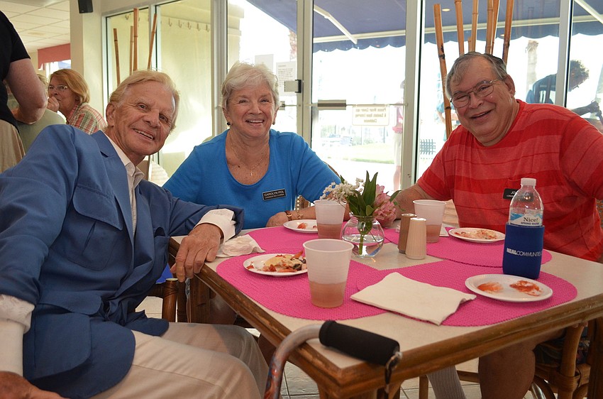 Douglas Moppert with Carolyn and Jon Pol