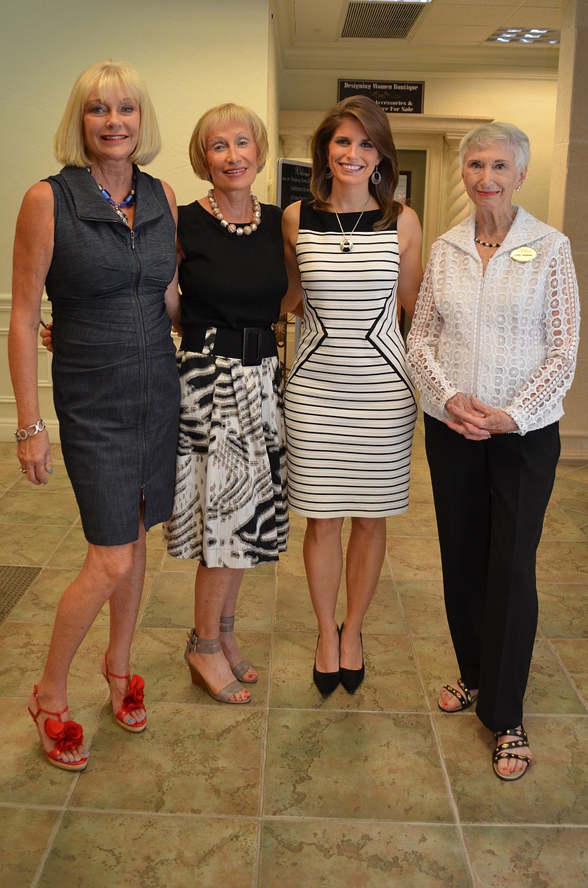 Chris Sancin, Joan Campo-Liga, Hayley Wielgus and Aynne Manning