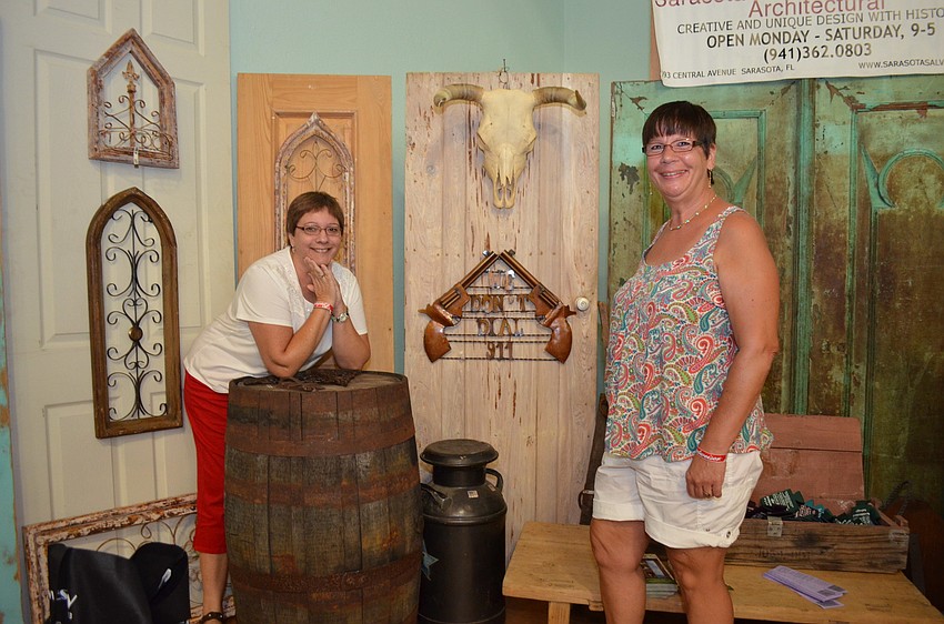 Mary Blair and Sue Groves