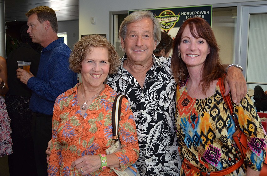 Marji and Stew Bitterman with Kathy Burke