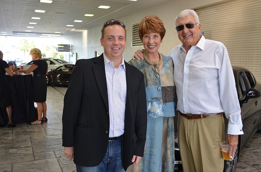 Stephen Francher with Anne and Frank Folsom-Smith
