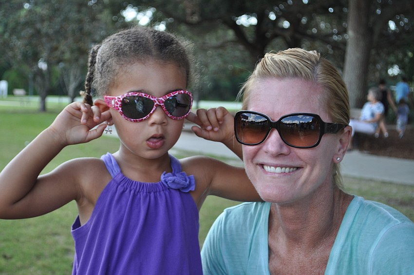 Jennifer Nzeza and daughter Aurora