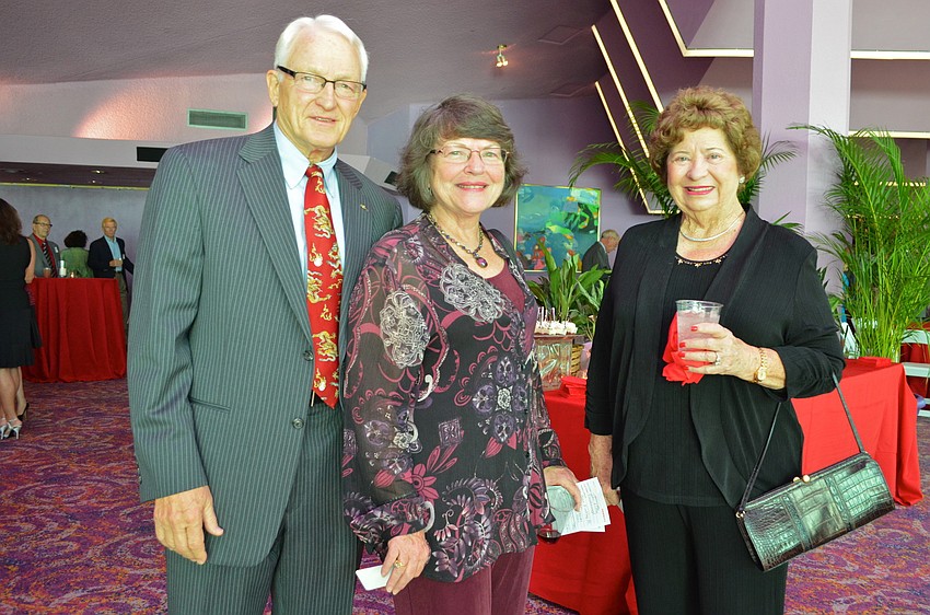 John and Ellen Cavanaugh with Barbara Carlton