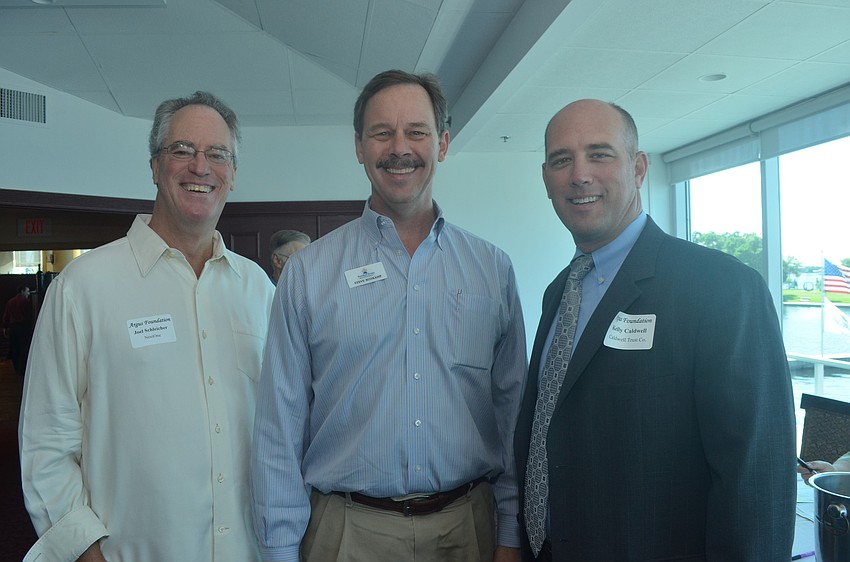 Joel Schleicher of NextOne, Steve Roskamp of Freedom Senior Management and President of the Argus Foundation Kelly Caldwell
