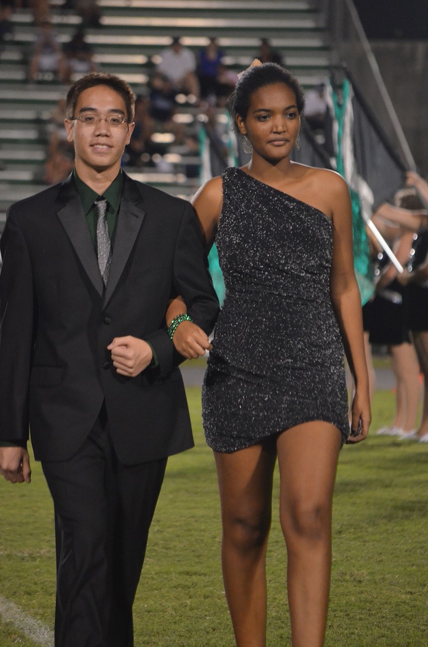 Juniors John Merrit and Hiwot Zewdie