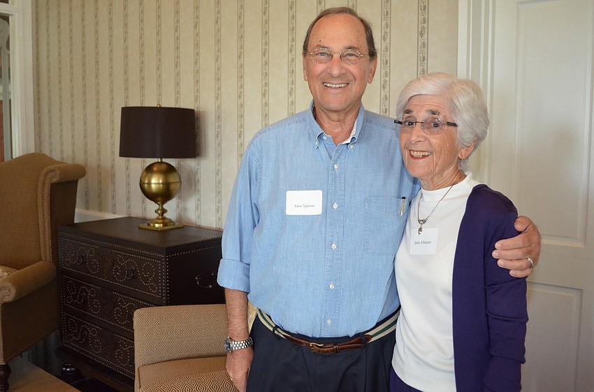 Alan Sprintz and Jane Albaum