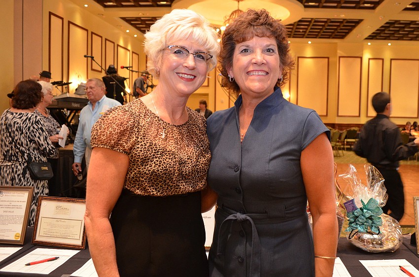 Terri Ayers and Pam McFarland
