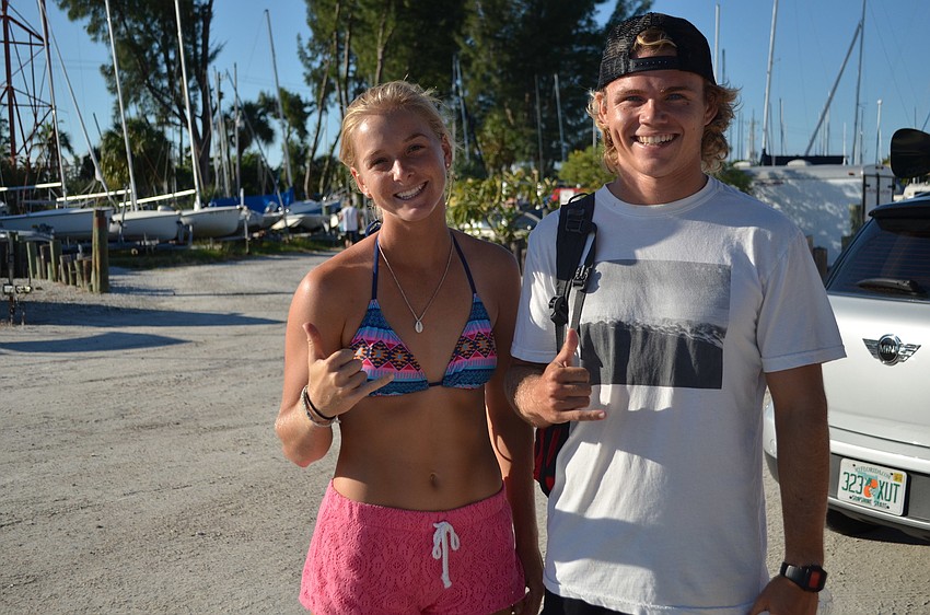 Katherine Pyne and Drew Christianson