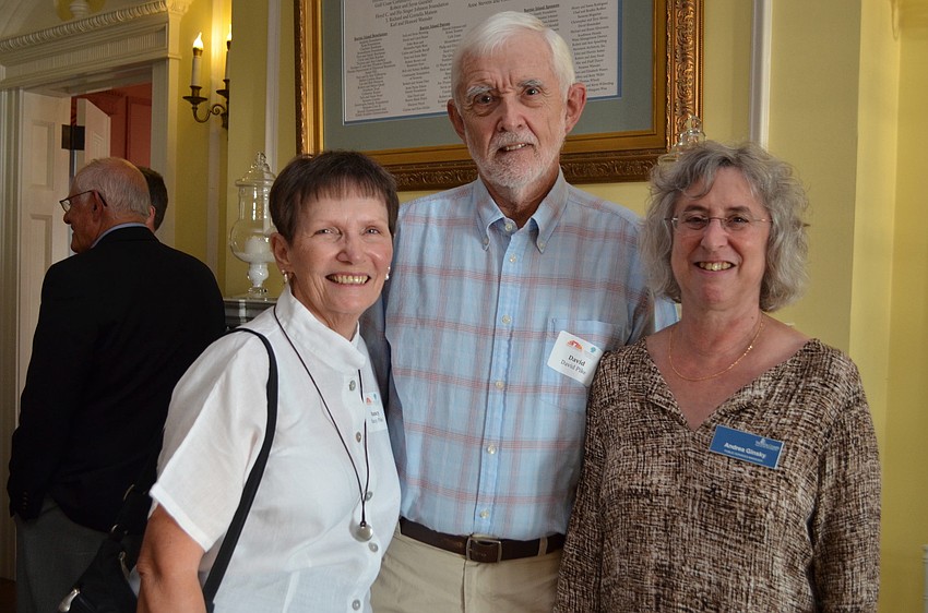 Nancy and David Pike with Andrea Ginsky
