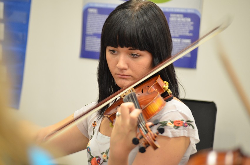 Kaitlin Higby, 17, attends Sarasota High School