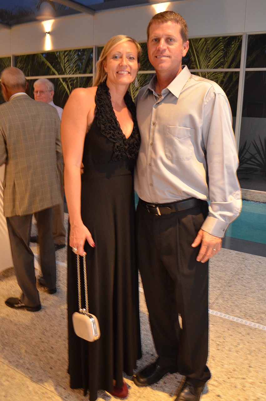 Kimberly and Dean Thompson, contractor of The Spencer House.