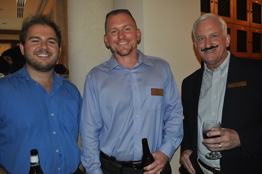John Dweck of Arthur Rutenberg Homes, Leif Schmidt of John Cannon Homes and Doug Whitehill of Lee Wetherington Homes