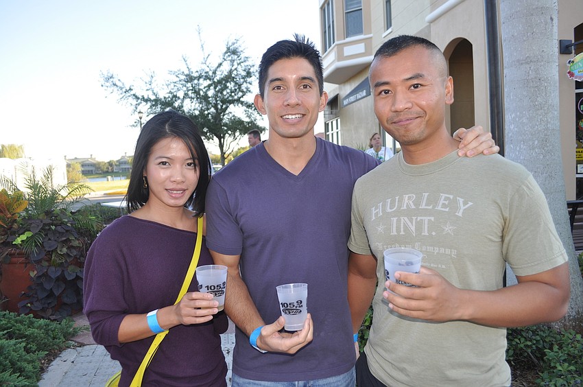 Zanrha Soriano, Phillip Esteban and Chhun Chhim