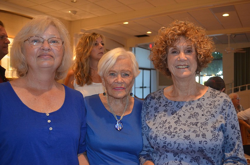 Gail Vitale, Madeline Raftery and Sheila Weisa