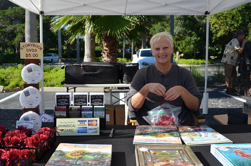 Childrenâ€™s book writer Julie Woik presents her work at the Centre Shops Fall Festival.