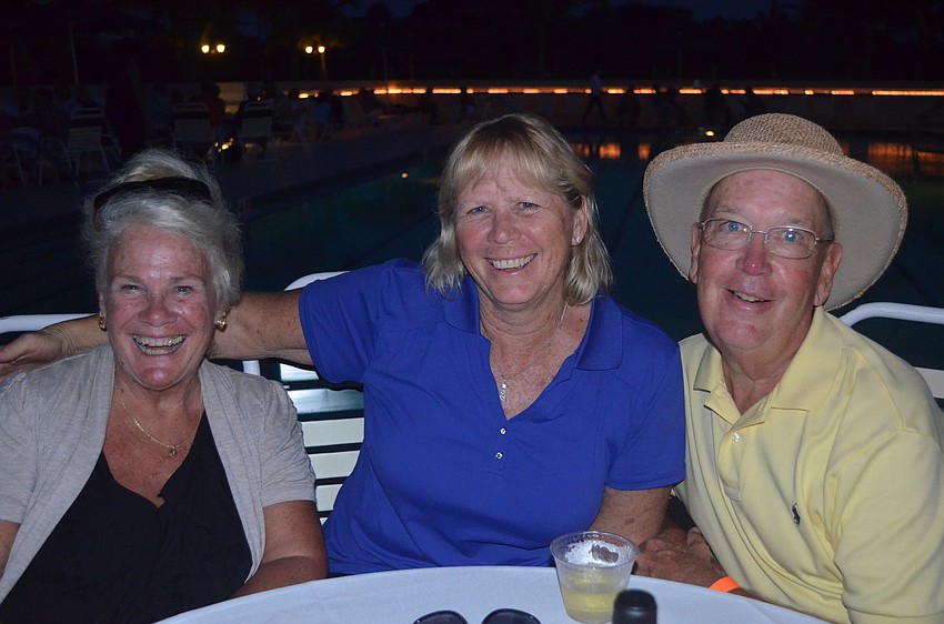 Ursula Dimler, Connie Cameron and Bill Peterson