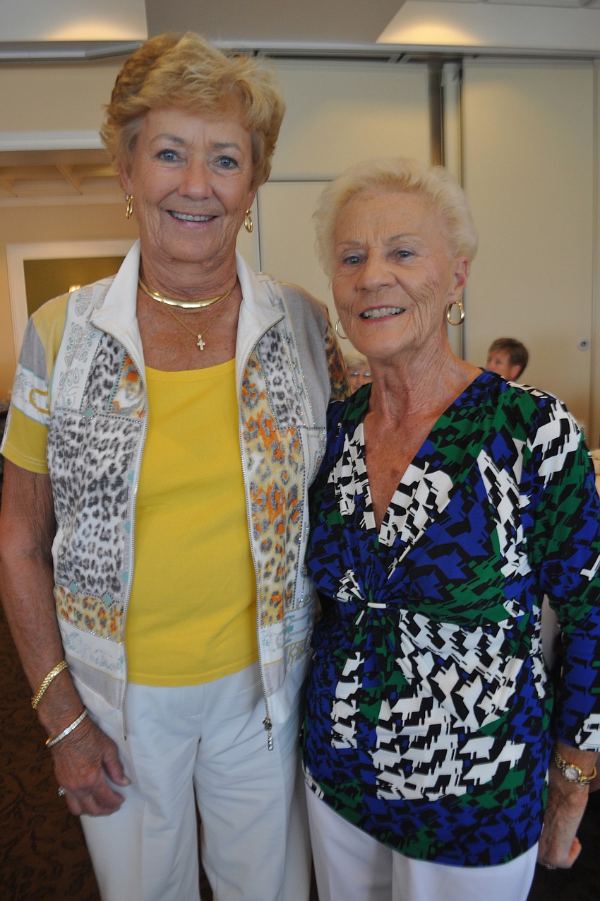 Elaine Leonard and Anna Musser