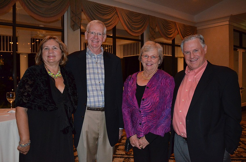 Judi Lehrian, Doug Lehrian, Gretchen Bullock and John Bullock