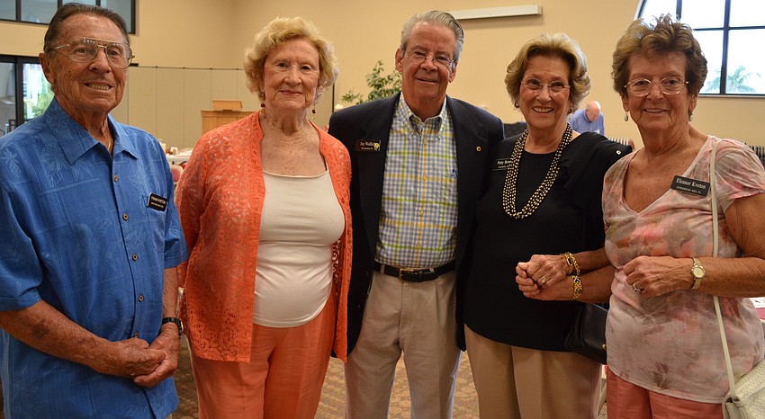 Frank Kveton, Evey Huntington, Jay Wallick, Patty Bowes and Eleanor Kveton