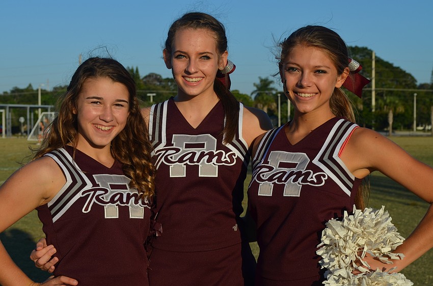 Rachel Kelly, Kyla Siefert and Mariah Rivera