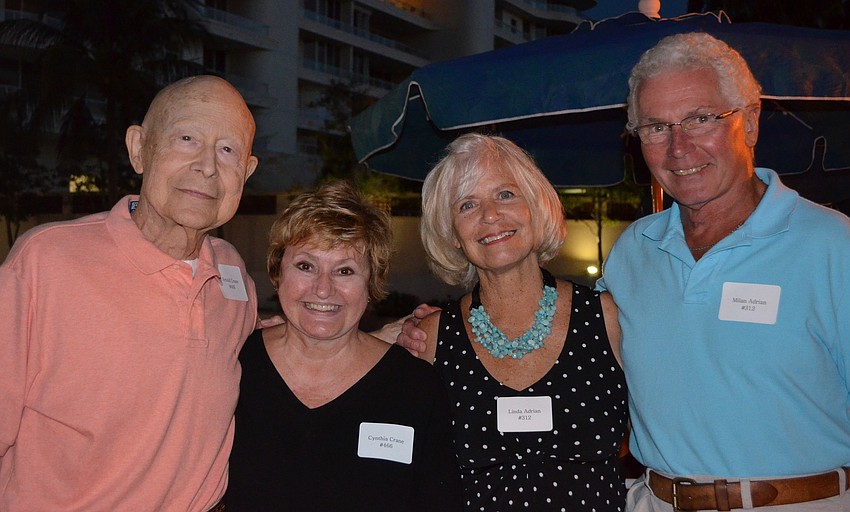 Arnold and Cynthia Crane with Linda and Milan Adrian