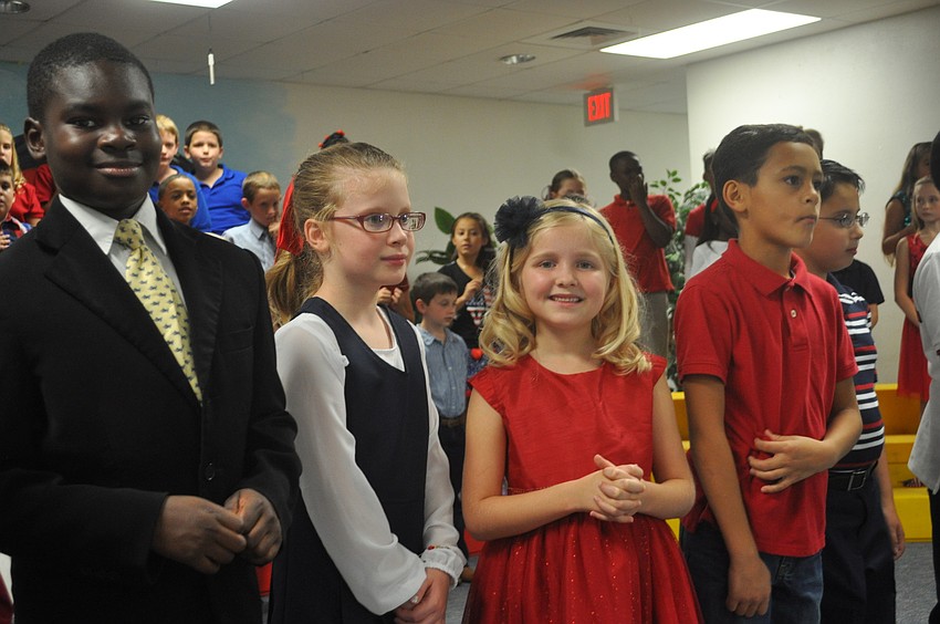 Brady Heaven, Rowan Gould, Alexia Wolf and David Casillas accepted applause after the show.