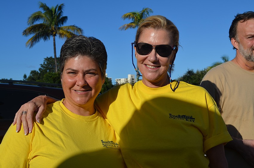 Maria Shay and Jeanne Ezcurra