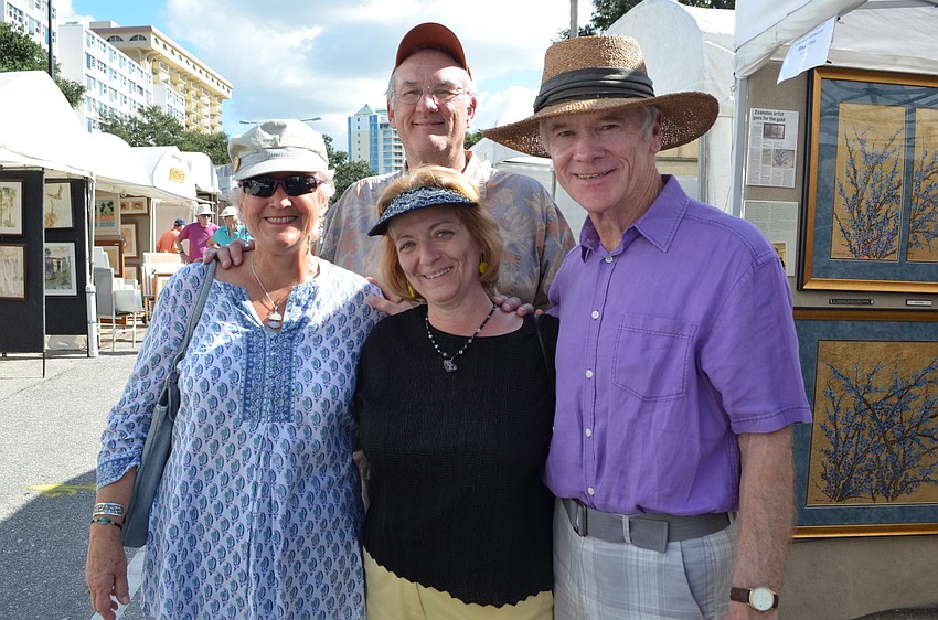 Carol Jeffs, Carol and Jerry Long and Peter Jeffs
