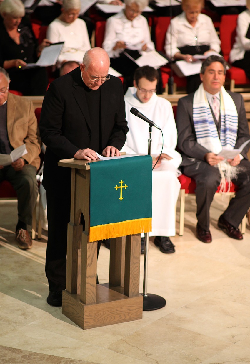 Monsignor Gerard Finegan, of St. Mary Star of the Sea