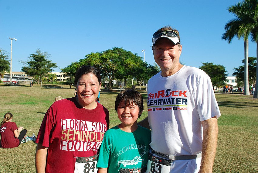 Angela, Will and Jake Hartvigsen