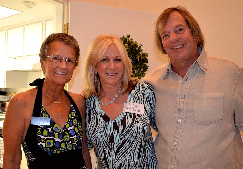 Sue Wertman with Lisa and Andy Weiland