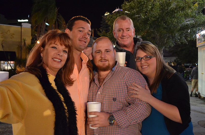 Debbie Anglan, Ben Nettles, Steven Keck, Kipp Anglan and Becky Reed